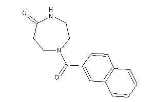 1-(2-naphthoyl)-1,4-diazepan-5-one