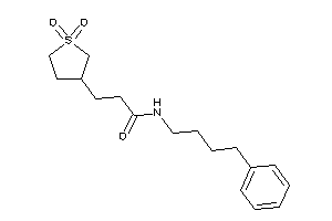 3-(1,1-diketothiolan-3-yl)-N-(4-phenylbutyl)propionamide