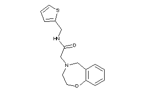 2-(3,5-dihydro-2H-1,4-benzoxazepin-4-yl)-N-(2-thenyl)acetamide