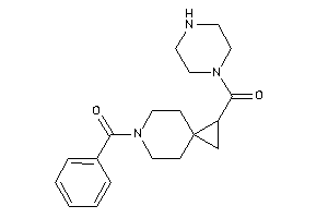 (6-benzoyl-6-azaspiro[2.5]octan-2-yl)-piperazino-methanone