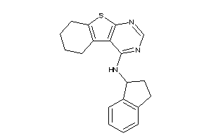 Indan-1-yl(5,6,7,8-tetrahydrobenzothiopheno[2,3-d]pyrimidin-4-yl)amine