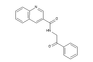 N-phenacylquinoline-3-carboxamide