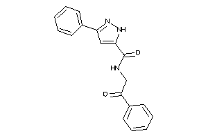 N-phenacyl-3-phenyl-1H-pyrazole-5-carboxamide