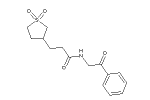 3-(1,1-diketothiolan-3-yl)-N-phenacyl-propionamide