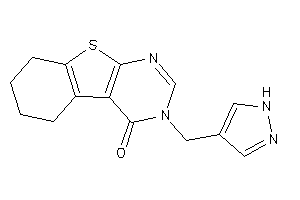 3-(1H-pyrazol-4-ylmethyl)-5,6,7,8-tetrahydrobenzothiopheno[2,3-d]pyrimidin-4-one