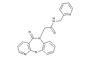 2-(5-ketopyrido[2,3-b][1,5]benzothiazepin-6-yl)-N-(2-pyridylmethyl)acetamide