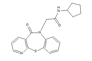 N-cyclopentyl-2-(5-ketopyrido[2,3-b][1,5]benzothiazepin-6-yl)acetamide