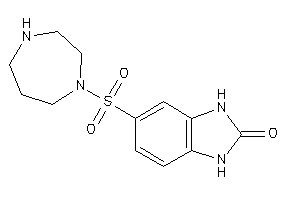 5-(1,4-diazepan-1-ylsulfonyl)-1,3-dihydrobenzimidazol-2-one