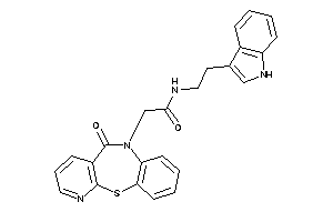 N-[2-(1H-indol-3-yl)ethyl]-2-(5-ketopyrido[2,3-b][1,5]benzothiazepin-6-yl)acetamide