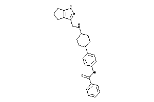 N-[4-[4-(1,4,5,6-tetrahydrocyclopenta[c]pyrazol-3-ylmethylamino)piperidino]phenyl]benzamide