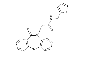 2-(5-ketopyrido[2,3-b][1,5]benzothiazepin-6-yl)-N-(2-thenyl)acetamide