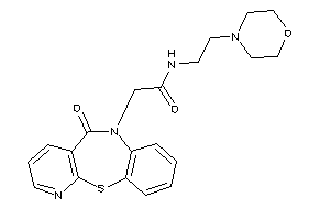 2-(5-ketopyrido[2,3-b][1,5]benzothiazepin-6-yl)-N-(2-morpholinoethyl)acetamide