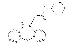 N-cyclohexyl-2-(5-ketopyrido[2,3-b][1,5]benzothiazepin-6-yl)acetamide