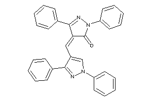 Image of 4-[(1,3-diphenylpyrazol-4-yl)methylene]-2,5-diphenyl-2-pyrazolin-3-one