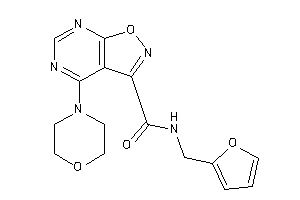 Image of N-(2-furfuryl)-4-morpholino-isoxazolo[5,4-d]pyrimidine-3-carboxamide