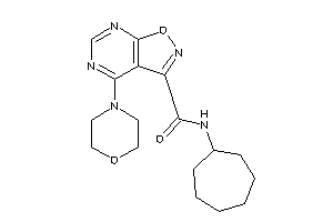 N-cycloheptyl-4-morpholino-isoxazolo[5,4-d]pyrimidine-3-carboxamide