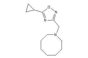 3-(azocan-1-ylmethyl)-5-cyclopropyl-1,2,4-oxadiazole