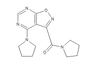 Image of Pyrrolidino-(4-pyrrolidinoisoxazolo[5,4-d]pyrimidin-3-yl)methanone