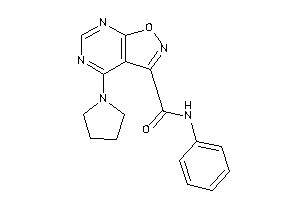 Image of N-phenyl-4-pyrrolidino-isoxazolo[5,4-d]pyrimidine-3-carboxamide