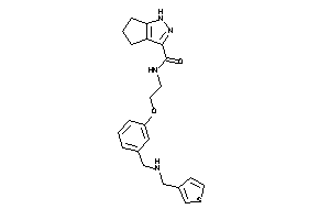 N-[2-[3-[(3-thenylamino)methyl]phenoxy]ethyl]-1,4,5,6-tetrahydrocyclopenta[c]pyrazole-3-carboxamide