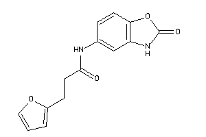 3-(2-furyl)-N-(2-keto-3H-1,3-benzoxazol-5-yl)propionamide