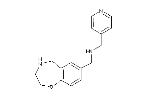 4-pyridylmethyl(2,3,4,5-tetrahydro-1,4-benzoxazepin-7-ylmethyl)amine