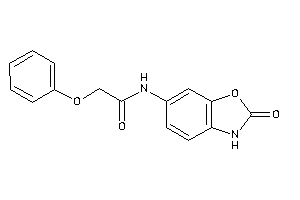 N-(2-keto-3H-1,3-benzoxazol-6-yl)-2-phenoxy-acetamide