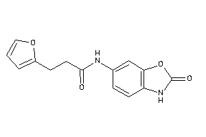 3-(2-furyl)-N-(2-keto-3H-1,3-benzoxazol-6-yl)propionamide