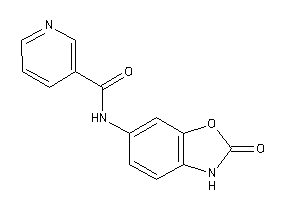 N-(2-keto-3H-1,3-benzoxazol-6-yl)nicotinamide