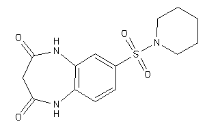 8-piperidinosulfonyl-1,5-dihydro-1,5-benzodiazepine-2,4-quinone