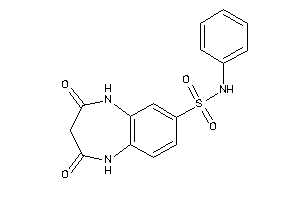 2,4-diketo-N-phenyl-1,5-dihydro-1,5-benzodiazepine-8-sulfonamide