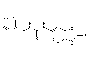 1-benzyl-3-(2-keto-3H-1,3-benzoxazol-6-yl)urea