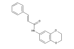 Image of N-(2,3-dihydro-1,4-benzodioxin-6-yl)-3-phenyl-acrylamide