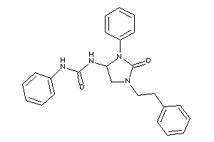 1-(2-keto-1-phenethyl-3-phenyl-imidazolidin-4-yl)-3-phenyl-urea