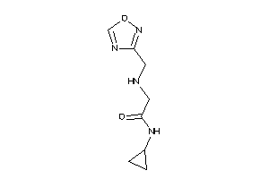 N-cyclopropyl-2-(1,2,4-oxadiazol-3-ylmethylamino)acetamide