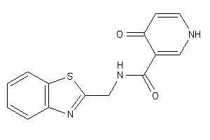 N-(1,3-benzothiazol-2-ylmethyl)-4-keto-1H-pyridine-3-carboxamide