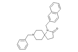 8-benzyl-4-(2-naphthylmethyl)-4,8-diazaspiro[4.5]decan-3-one