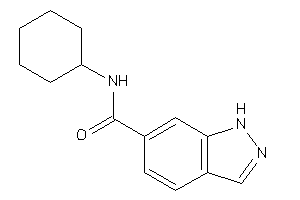 N-cyclohexyl-1H-indazole-6-carboxamide