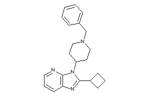 3-(1-benzyl-4-piperidyl)-2-cyclobutyl-imidazo[4,5-b]pyridine