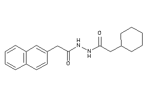 2-cyclohexyl-N'-[2-(2-naphthyl)acetyl]acetohydrazide