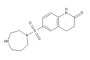 6-(1,4-diazepan-1-ylsulfonyl)-3,4-dihydrocarbostyril