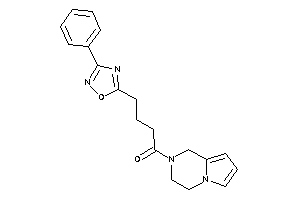 1-(3,4-dihydro-1H-pyrrolo[1,2-a]pyrazin-2-yl)-4-(3-phenyl-1,2,4-oxadiazol-5-yl)butan-1-one