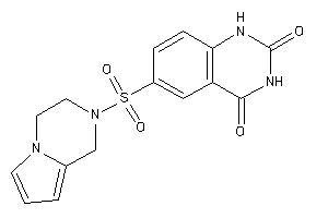 6-(3,4-dihydro-1H-pyrrolo[1,2-a]pyrazin-2-ylsulfonyl)-1H-quinazoline-2,4-quinone