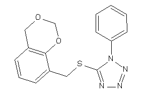 5-(4H-1,3-benzodioxin-8-ylmethylthio)-1-phenyl-tetrazole