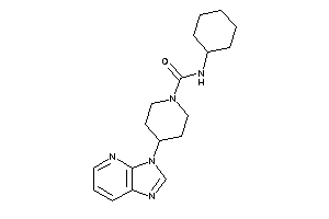 N-cyclohexyl-4-imidazo[4,5-b]pyridin-3-yl-piperidine-1-carboxamide