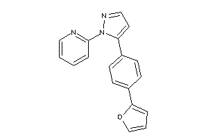 2-[5-[4-(2-furyl)phenyl]pyrazol-1-yl]pyridine