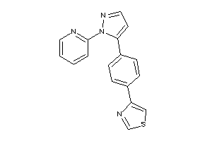 4-[4-[2-(2-pyridyl)pyrazol-3-yl]phenyl]thiazole