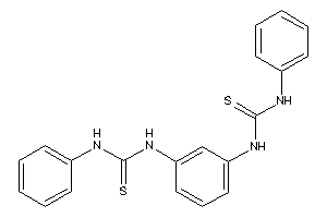 1-phenyl-3-[3-(phenylthiocarbamoylamino)phenyl]thiourea
