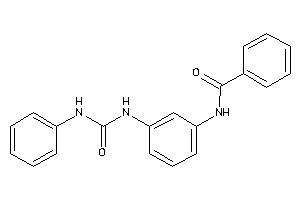 N-[3-(phenylcarbamoylamino)phenyl]benzamide