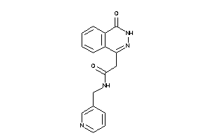 2-(4-keto-3H-phthalazin-1-yl)-N-(3-pyridylmethyl)acetamide